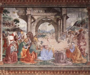 東方賢者の礼拝 ルネサンス フィレンツェ ドメニコ・ギルランダイオ Oil Paintings
